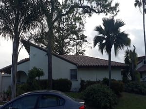 Residential roof repair in Coral Springs