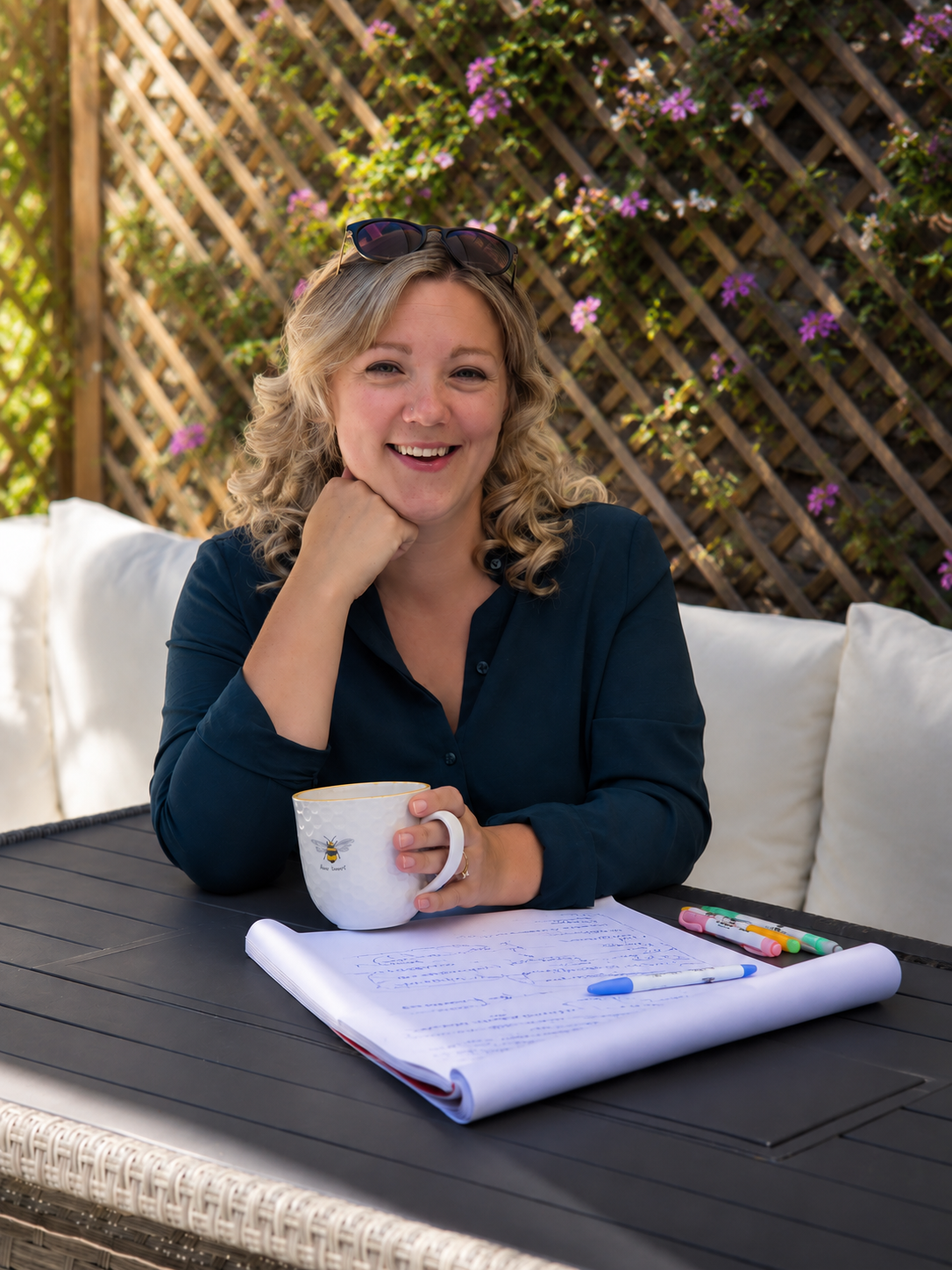 Emma Coomber, life coach and founder of Double Click Coaching