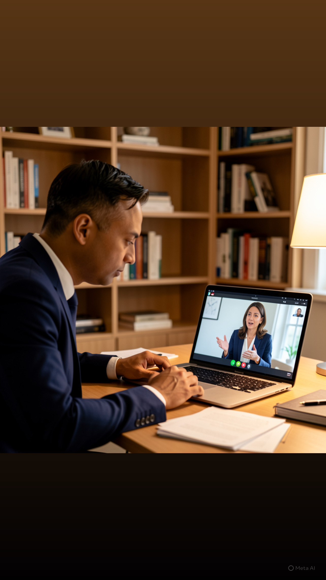 Engineer on mentorship call