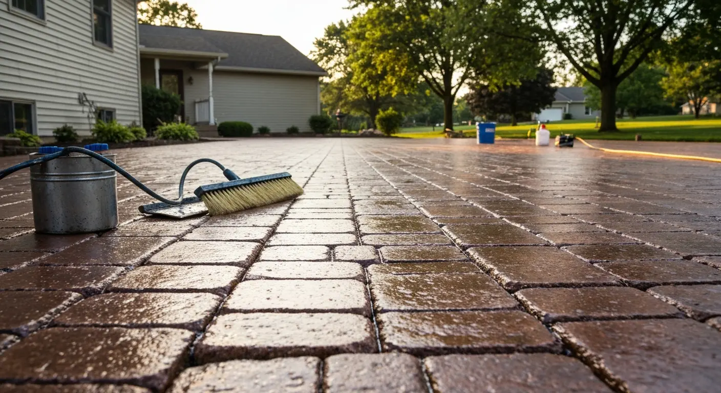 Patio sealing project