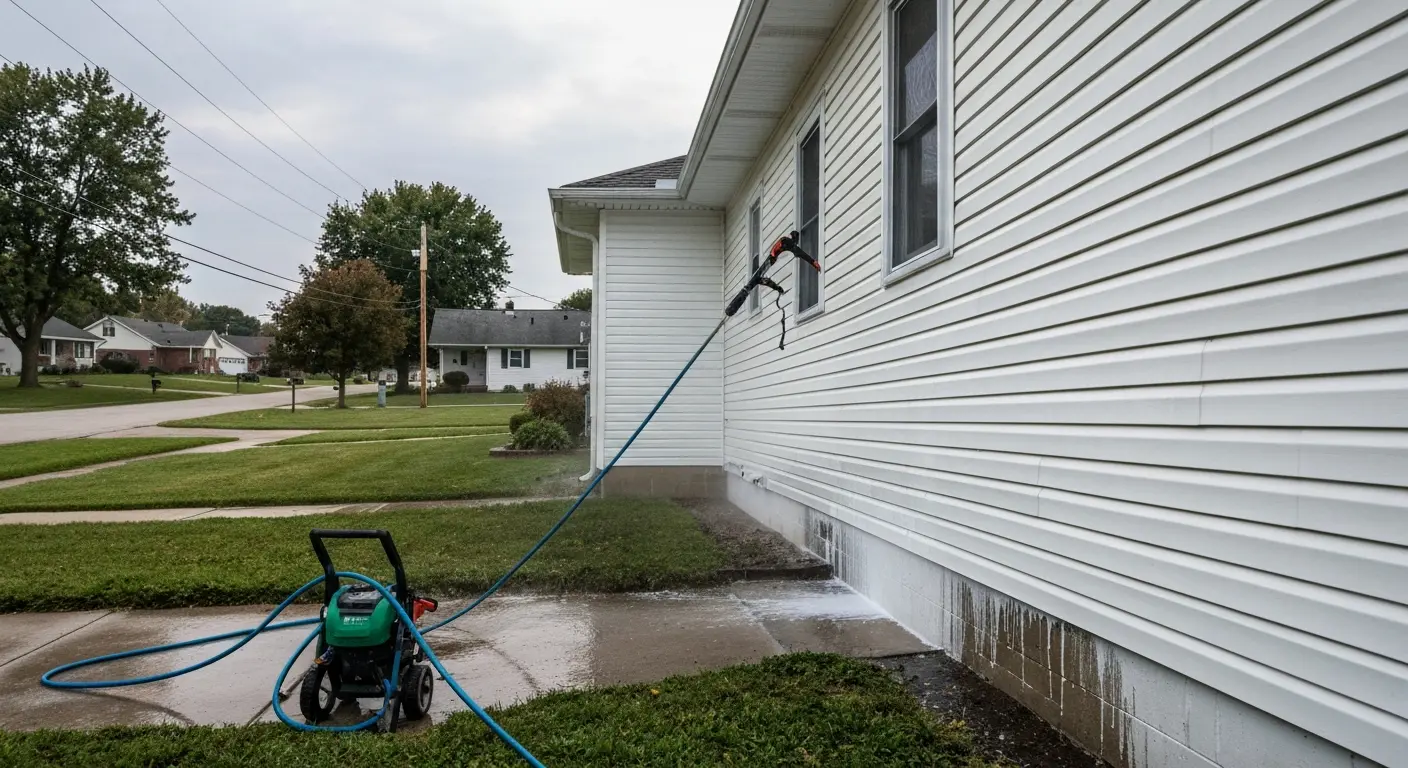 Siding and exterior house washing