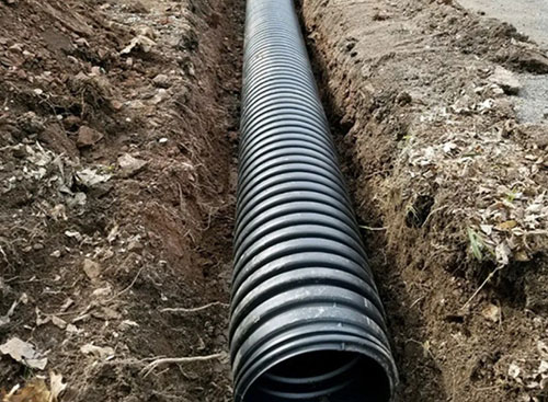 Drainage System Near Hendricks County, Indiana