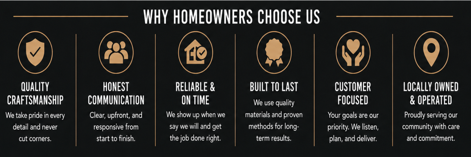Why Homeowners Choose Us