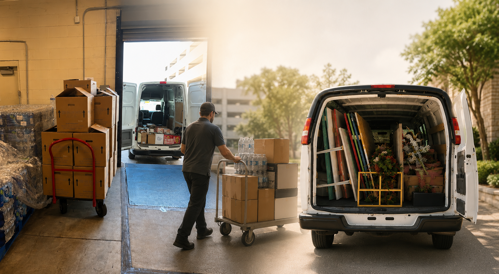 Professional transportation and delivery service