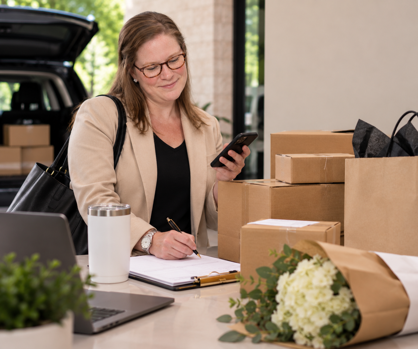 Business support and errands