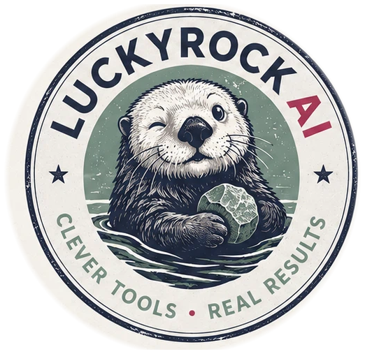 LuckyRock AI seal