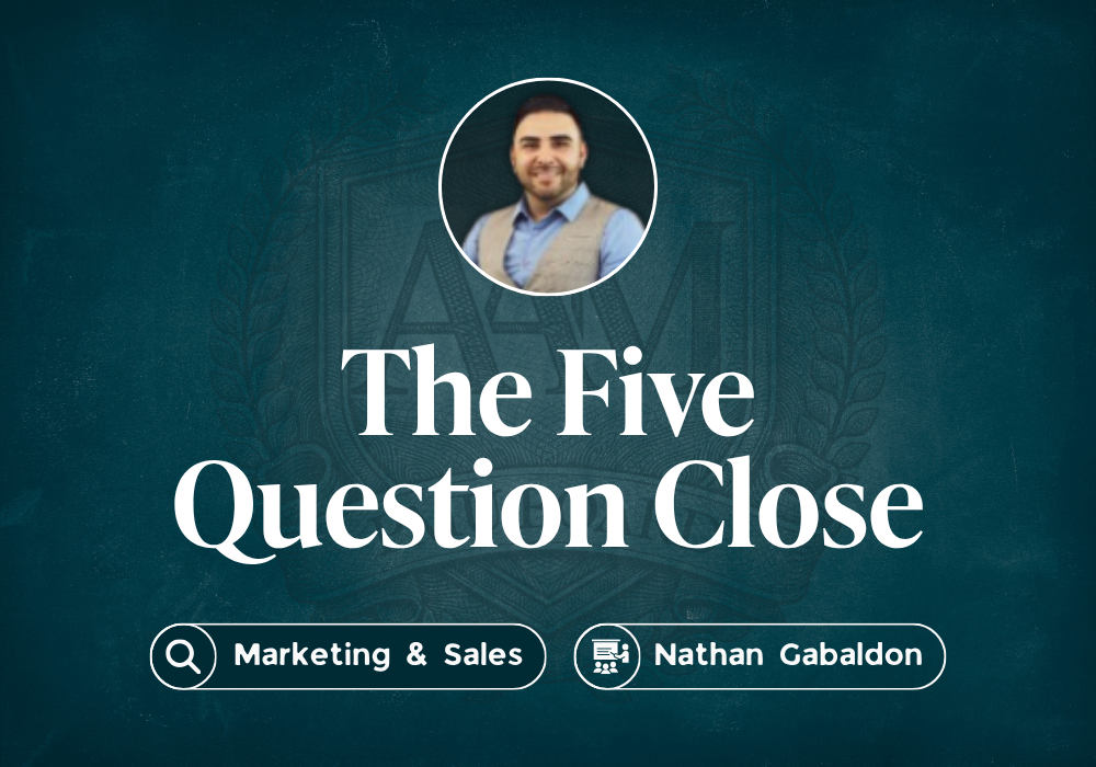 The 5 Question Close