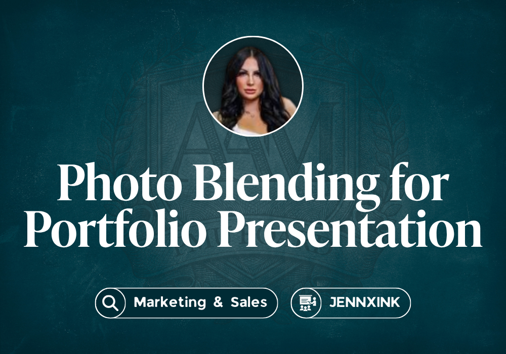 Photo Blending for Portfolio Presentation