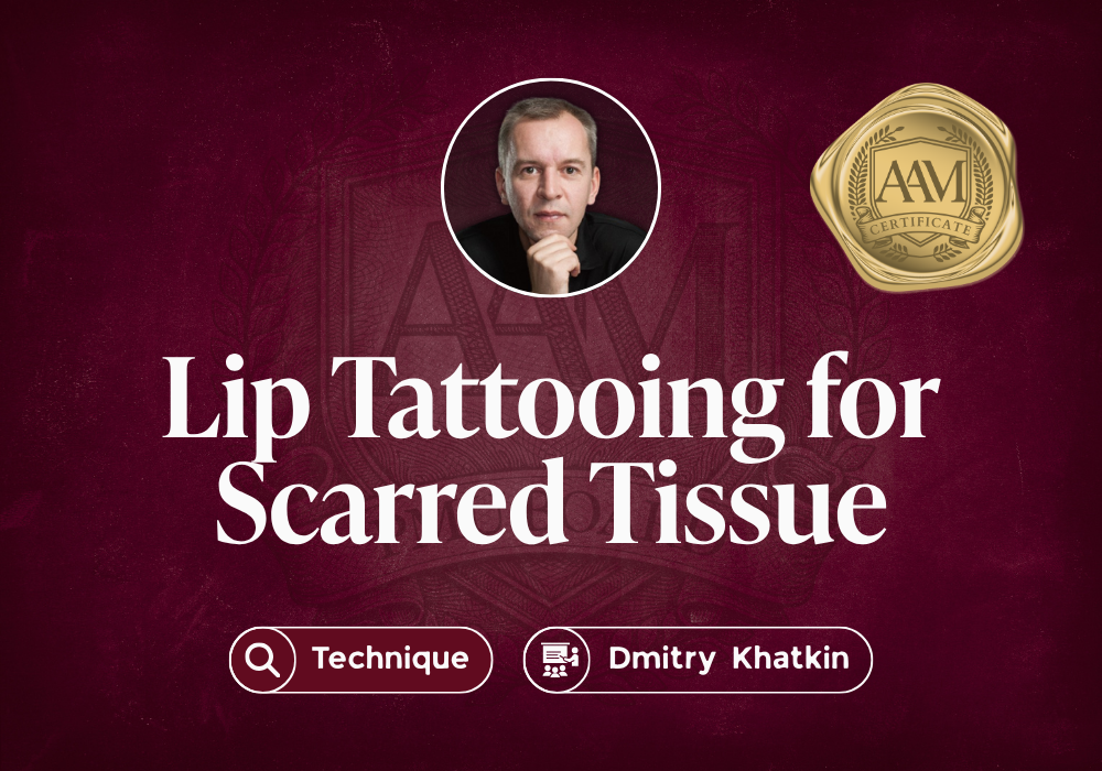 Lip Tattooing for Scarred Tissue