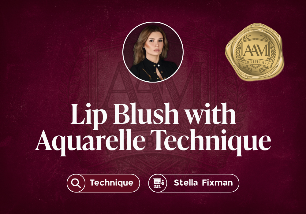Lip Blush with Aquarelle Technique