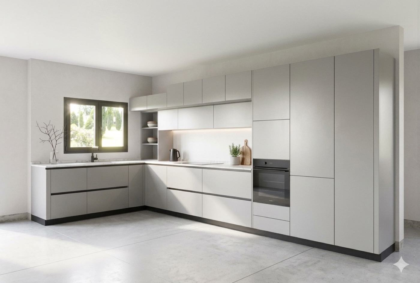 Cocina real instalada por Neospazio