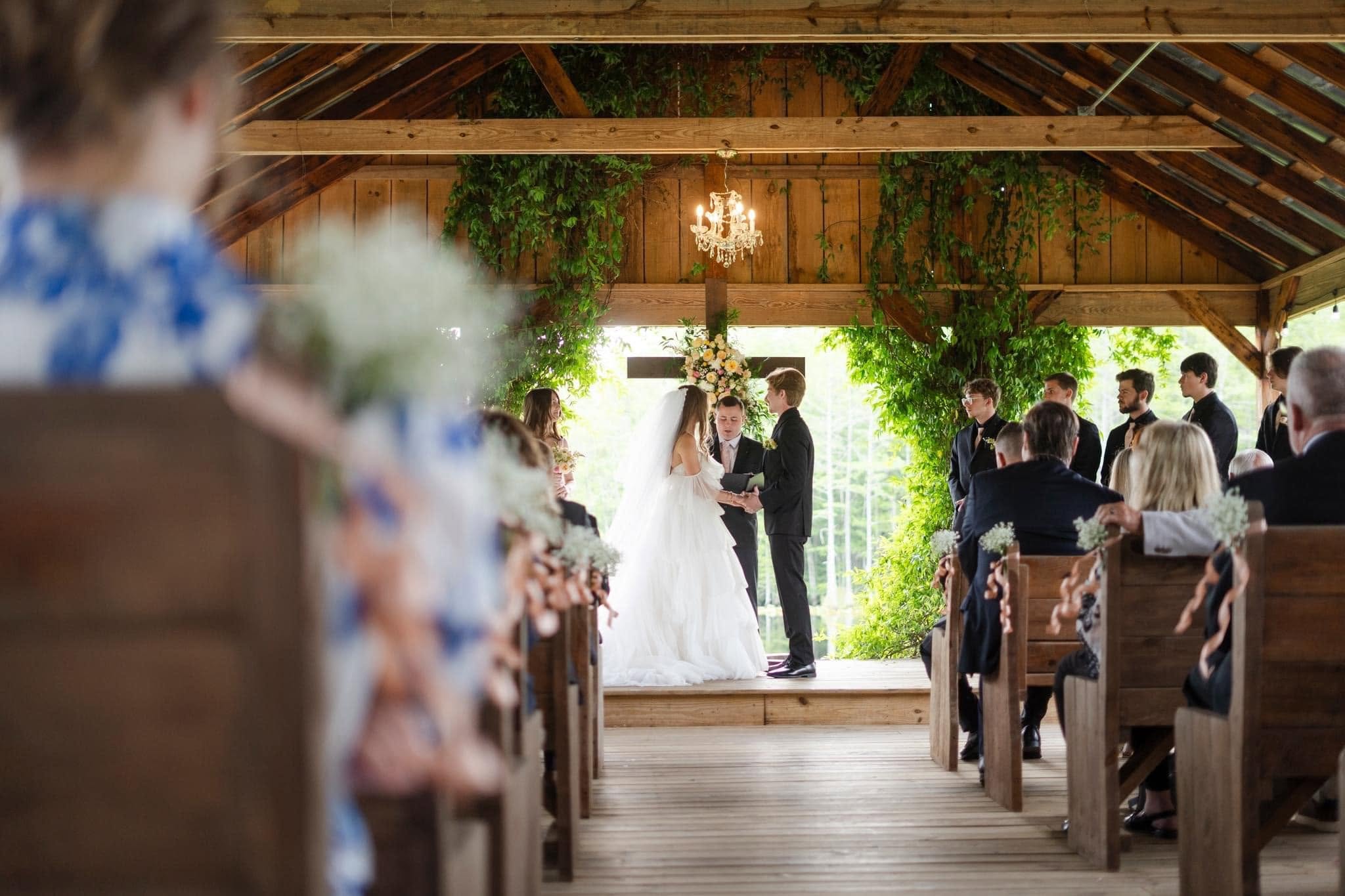 Cypress Pond Farms outdoor chapel