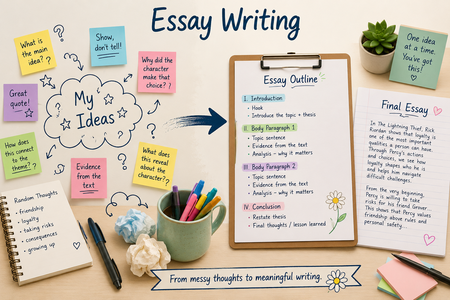 When Your Student Says, "I Don't Know What to Write"