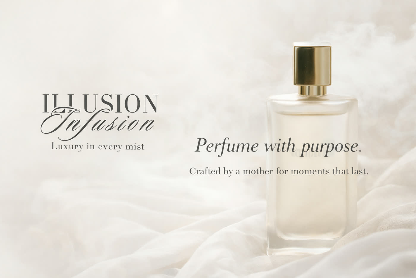 Illusion Infusion, perfume with purpose