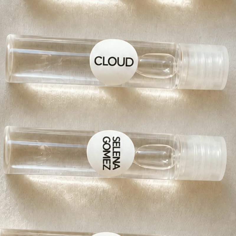 Illusion Infusion tester vials on silk