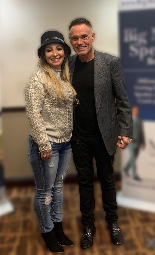 Adele with Kevin Harrington