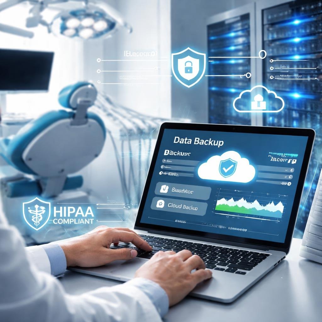dental practice data backup and disaster recovery system for HIPAA compliance