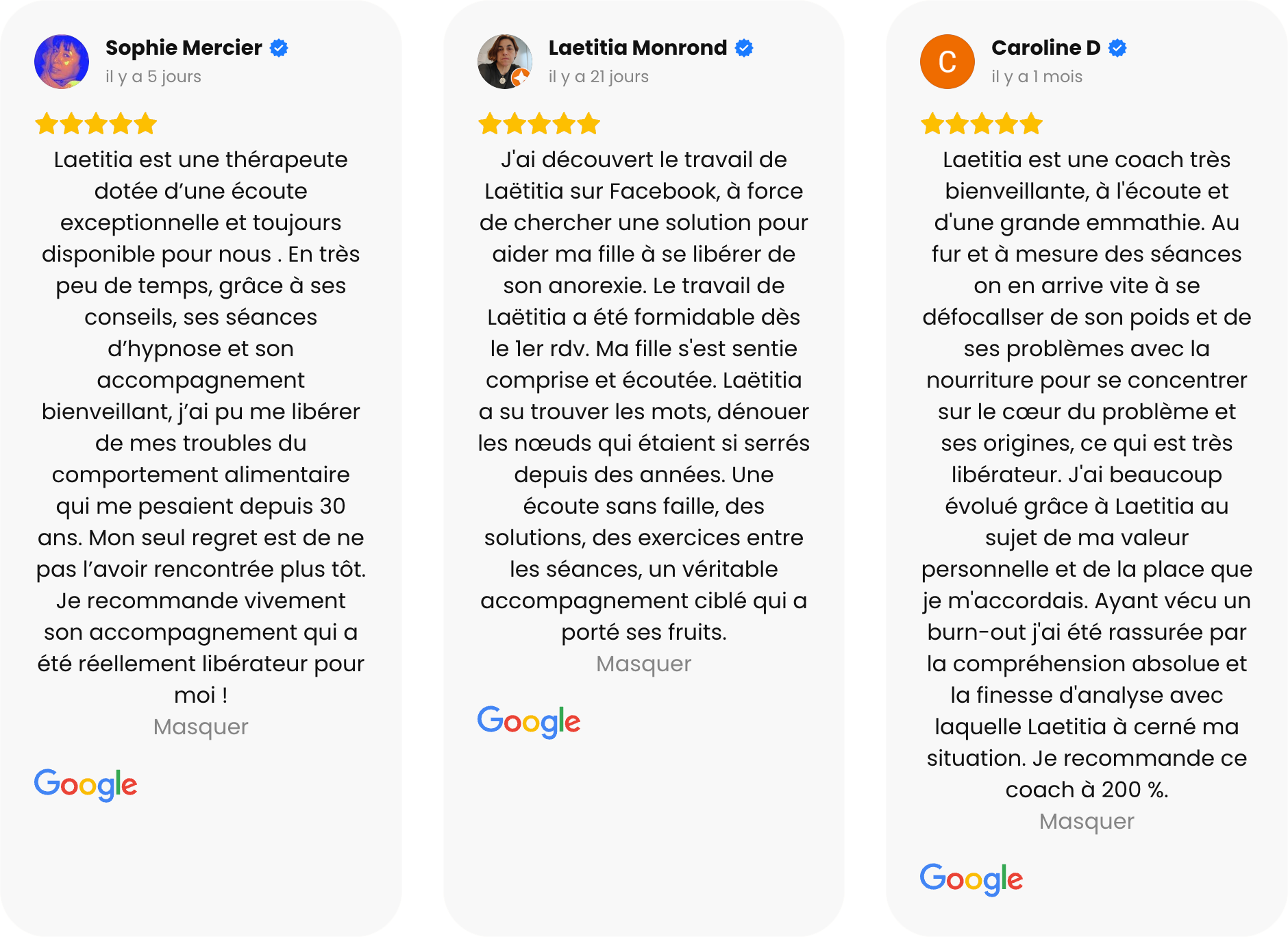 Réussites clientes