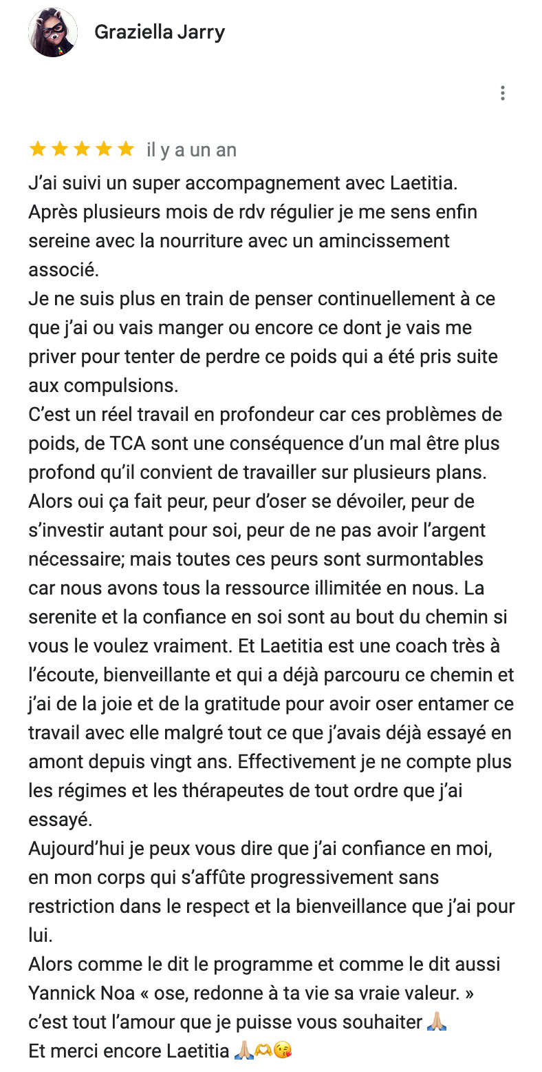 Témoignage client