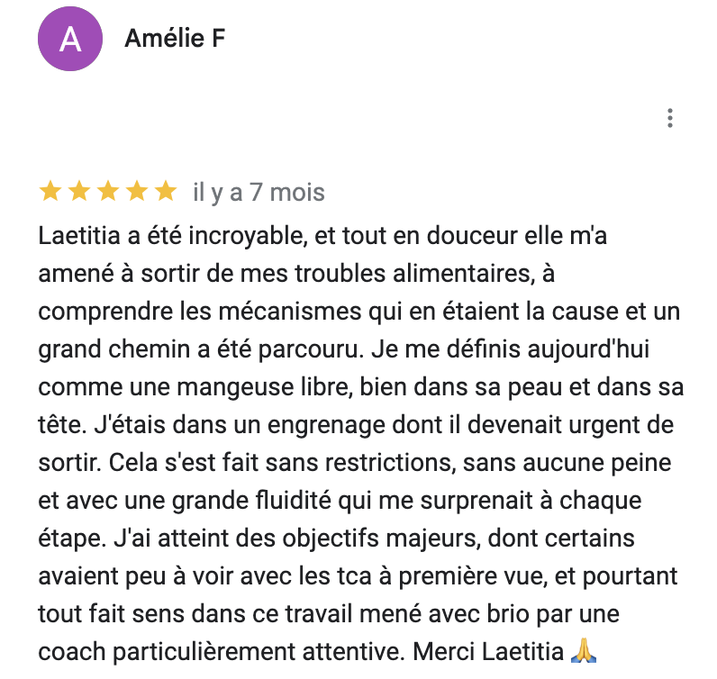 Témoignage client