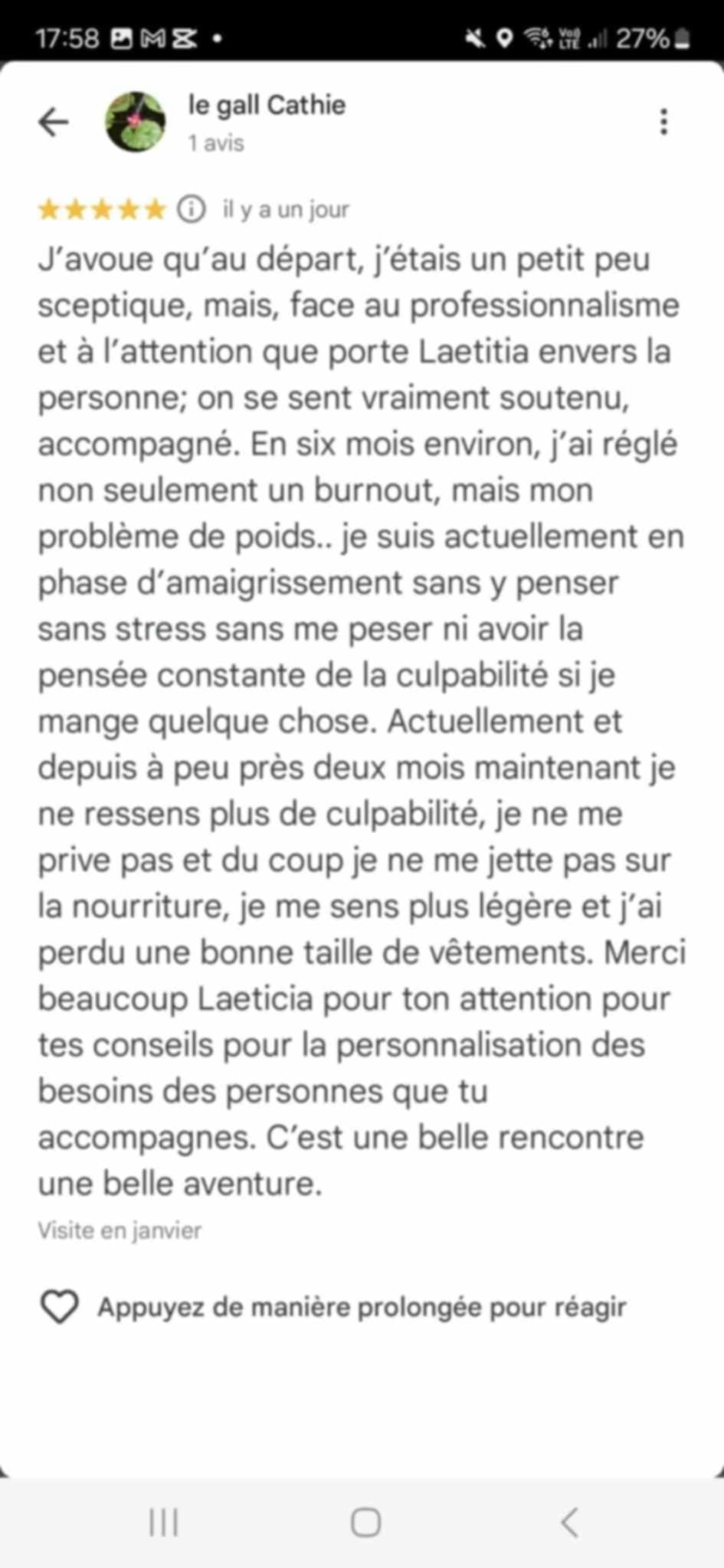Témoignage