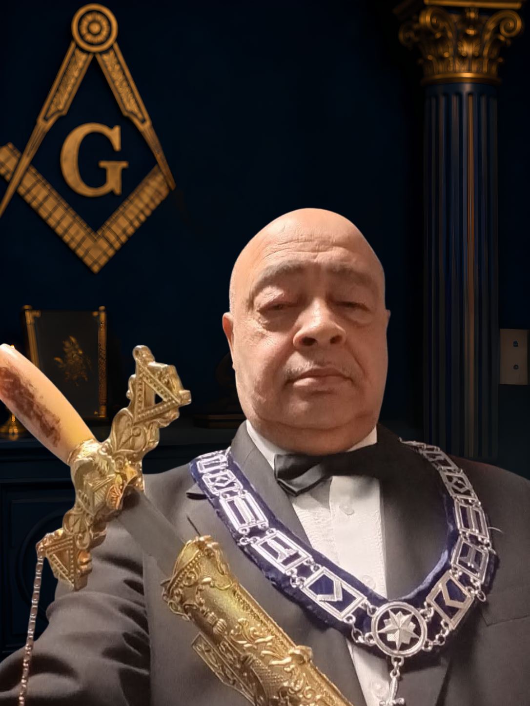 Andre Stanley, Tyler of Richard Allen Lodge No. 30