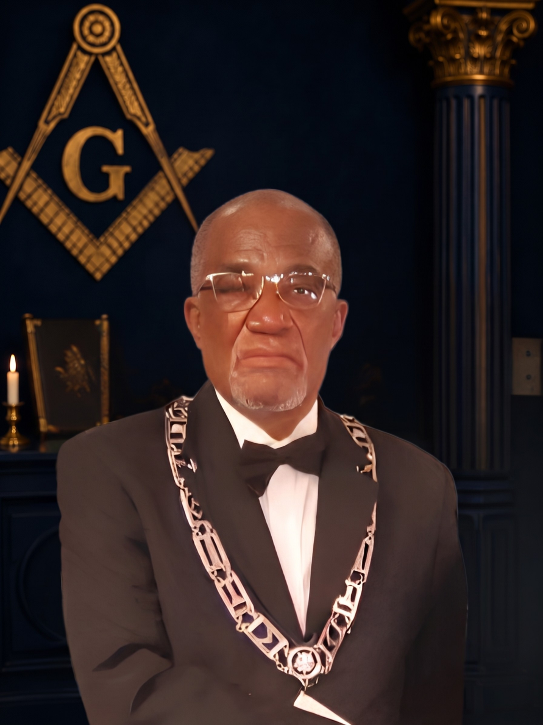 P.M. Leonard Parks, Chaplain of Richard Allen Lodge No. 30