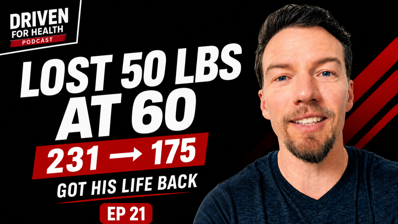 How John Lost 50 Pounds at 60: From 231 to 181 lbs (Ep. 21)