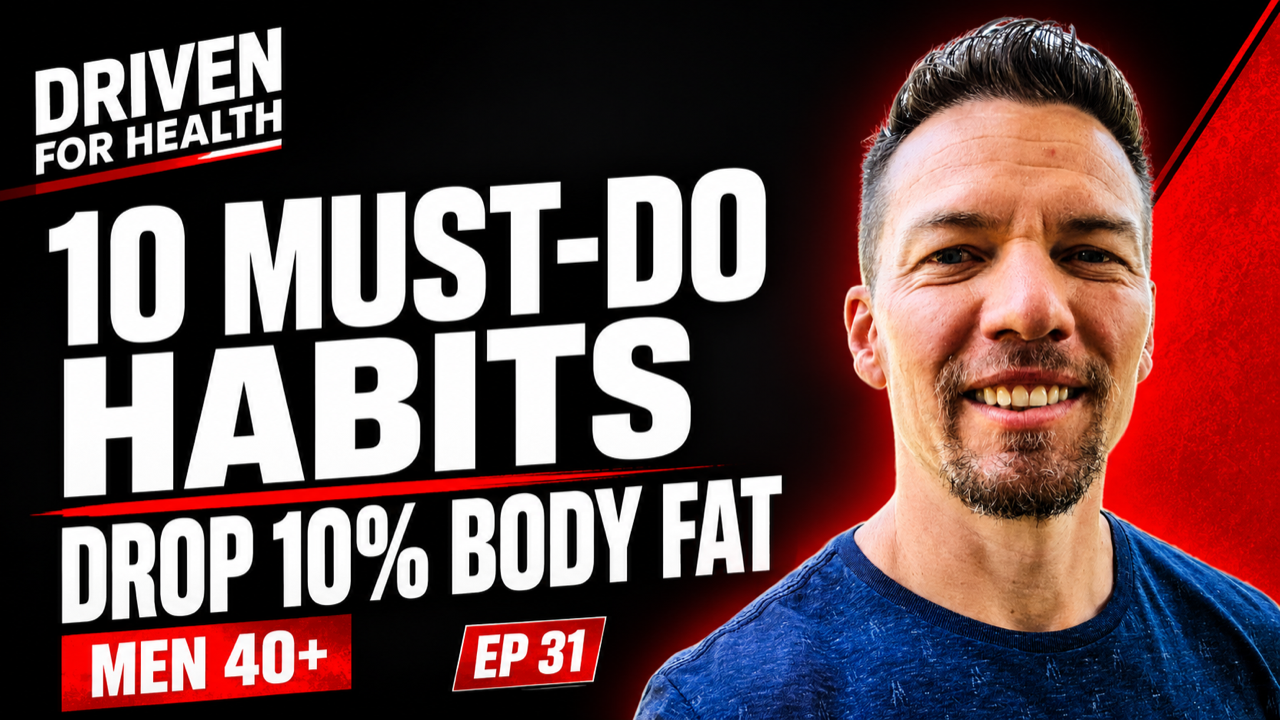 10 Must-Do Habits to Drop 10% Body Fat for Men in Their 40s and 50s