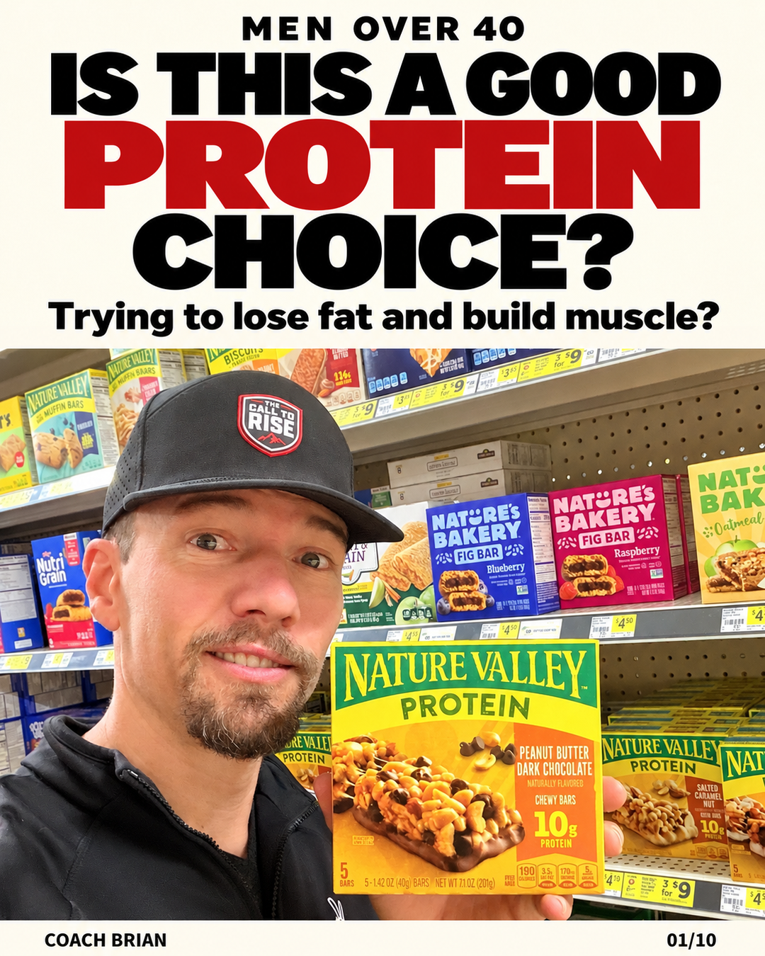 Is this a good protein choice? A collage of protein bars, breakfast bars and nutrition labels from this Protein Check.