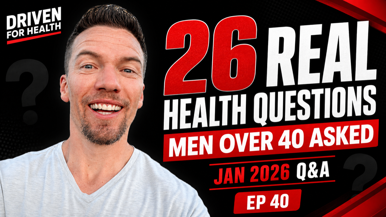 26 Real Health Questions Men Over 40 Asked Me