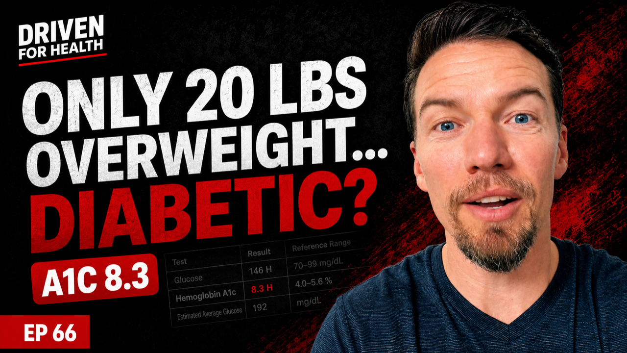 Only 20 Pounds Overweight and Diabetic: Neal's 8.3 A1C Story | Ep 66