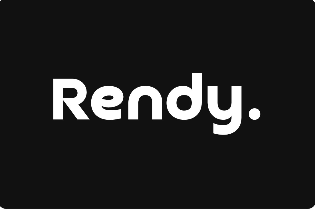Logo Rendy noir