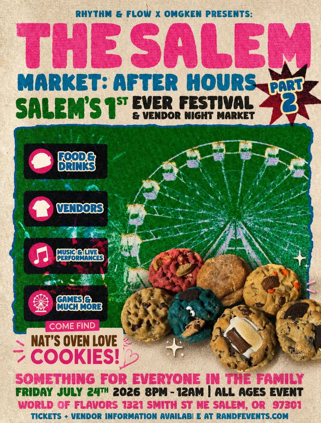 NatsOvenLove featured at a Salem vendor market