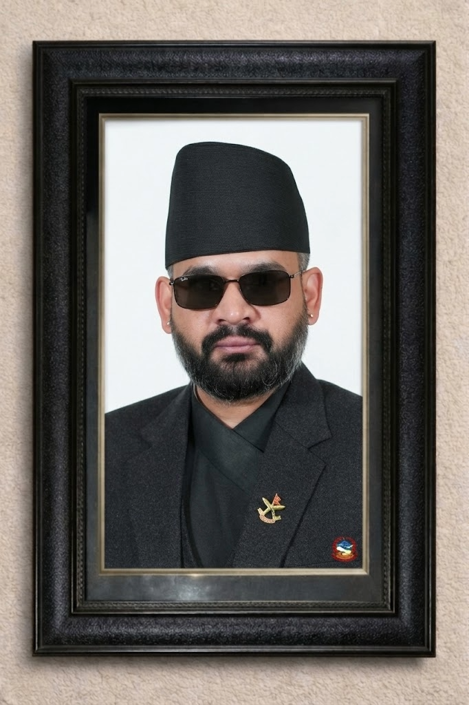 Balendra Shah Photo Frame