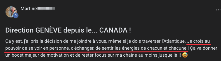 Martine qui prend son billet