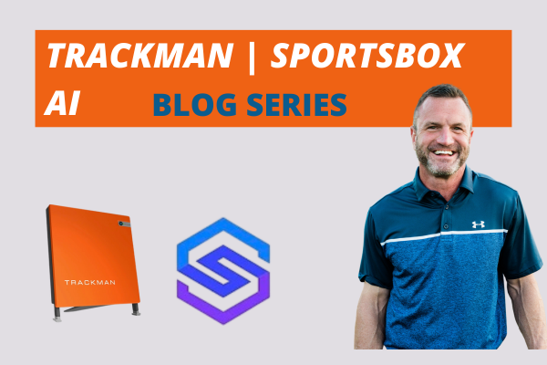 coach Erik with a pic of. a Trackman next to him.