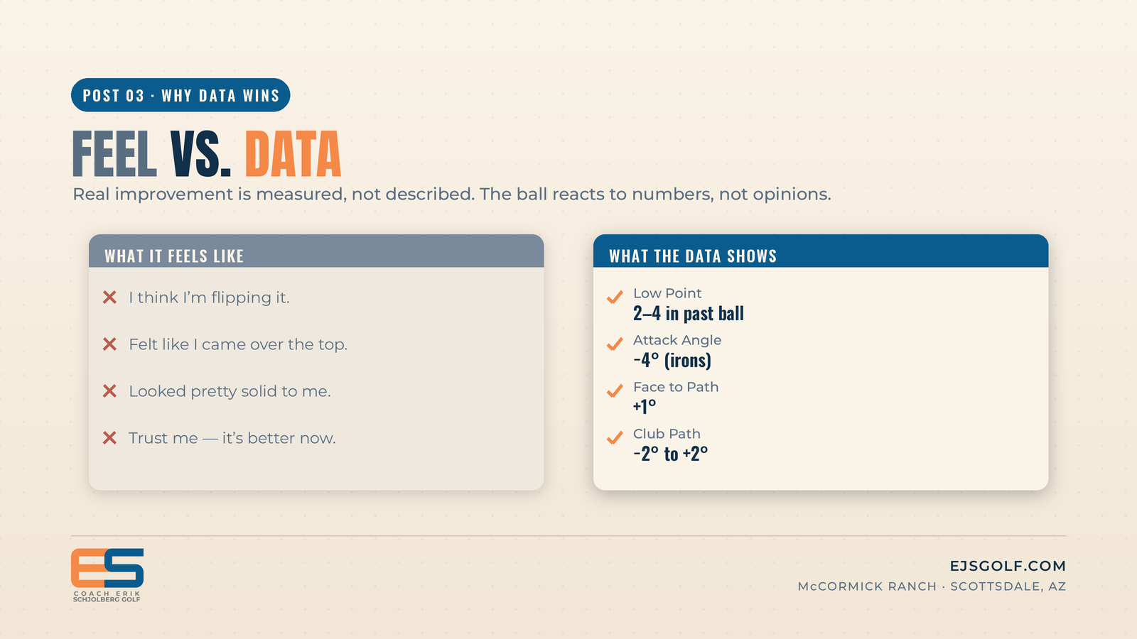 Why Vague Advice Fails and Data Prevails