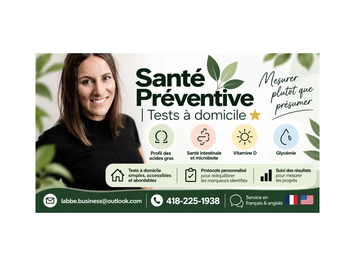 Santé Préventive | Tests à domicile ⭐