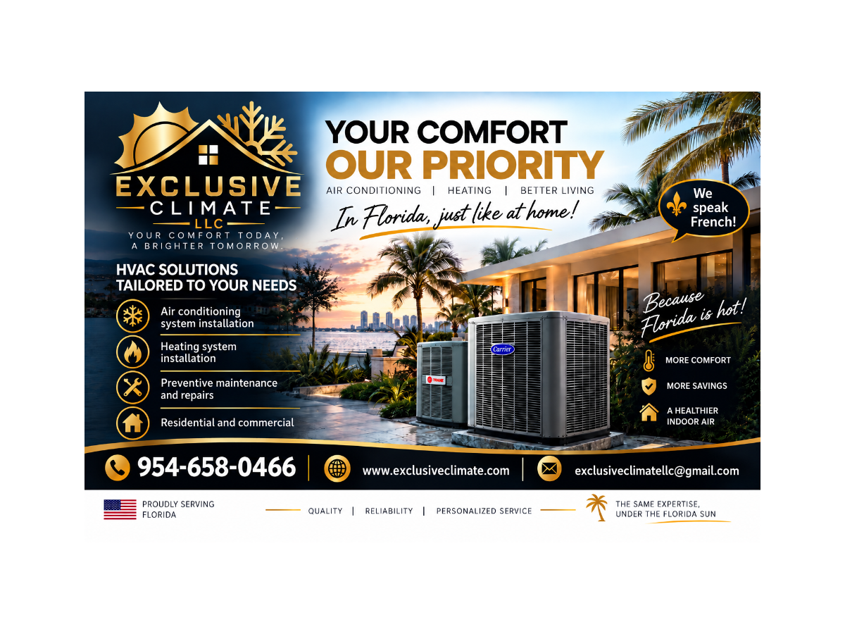 EXCLUSIVE CLIMATE LLC