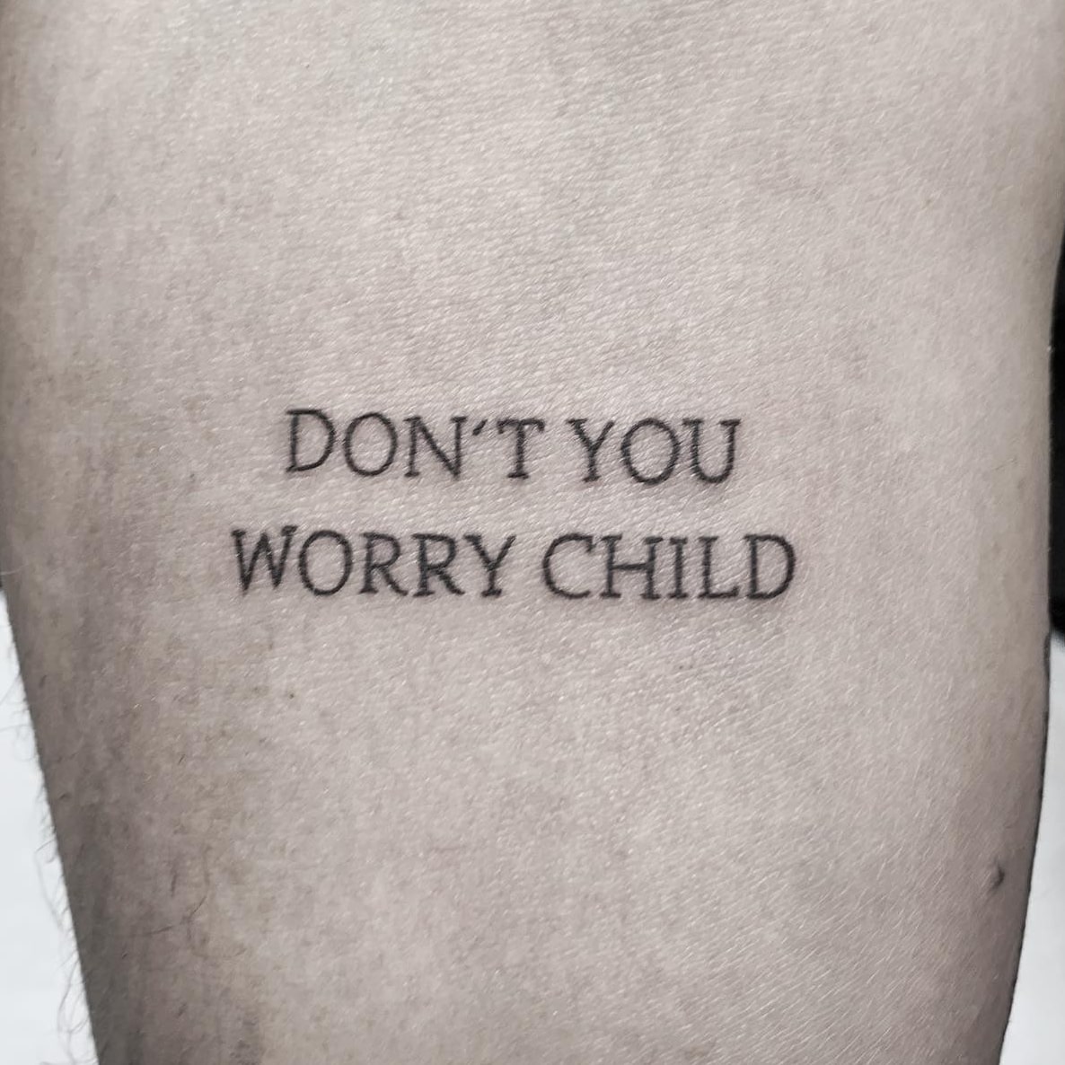 Old truck tattoo on the arm fine line