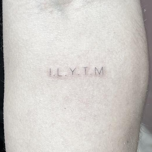 Cowboy hat and the desert tattoo fine line