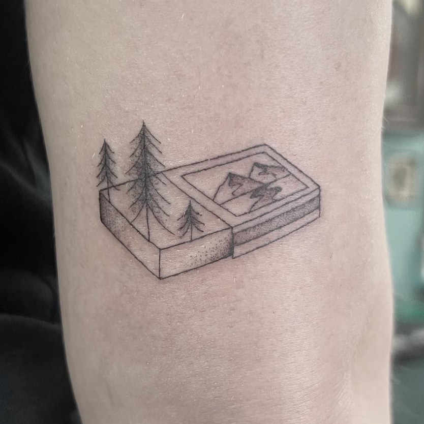 1997 Final line tattoo in Durango