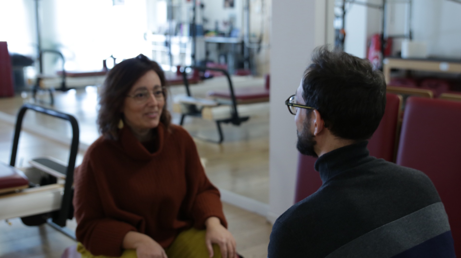 Eleonora durante una sessione