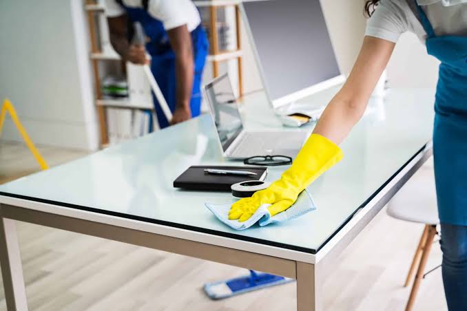 Small business cleaning