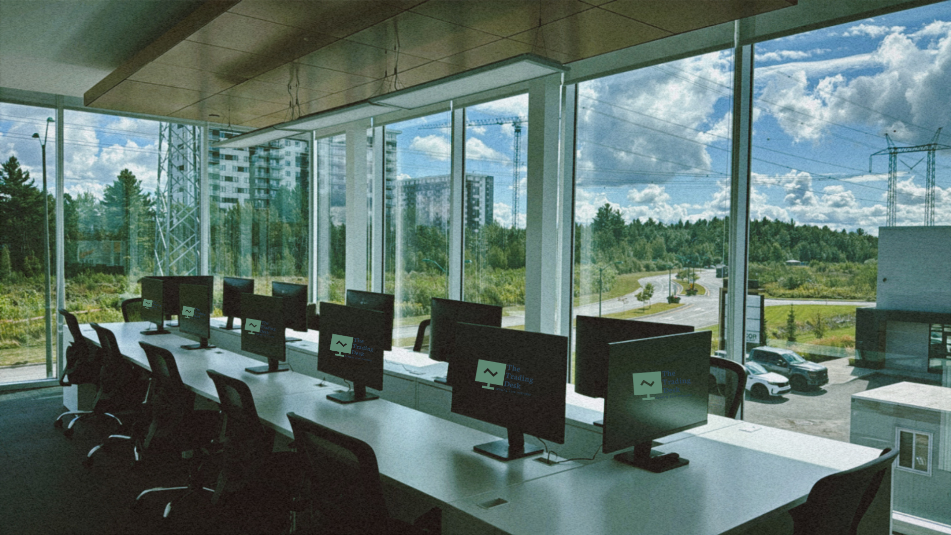 Salle de trading The Trading Desk