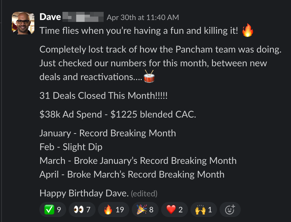 Dave win