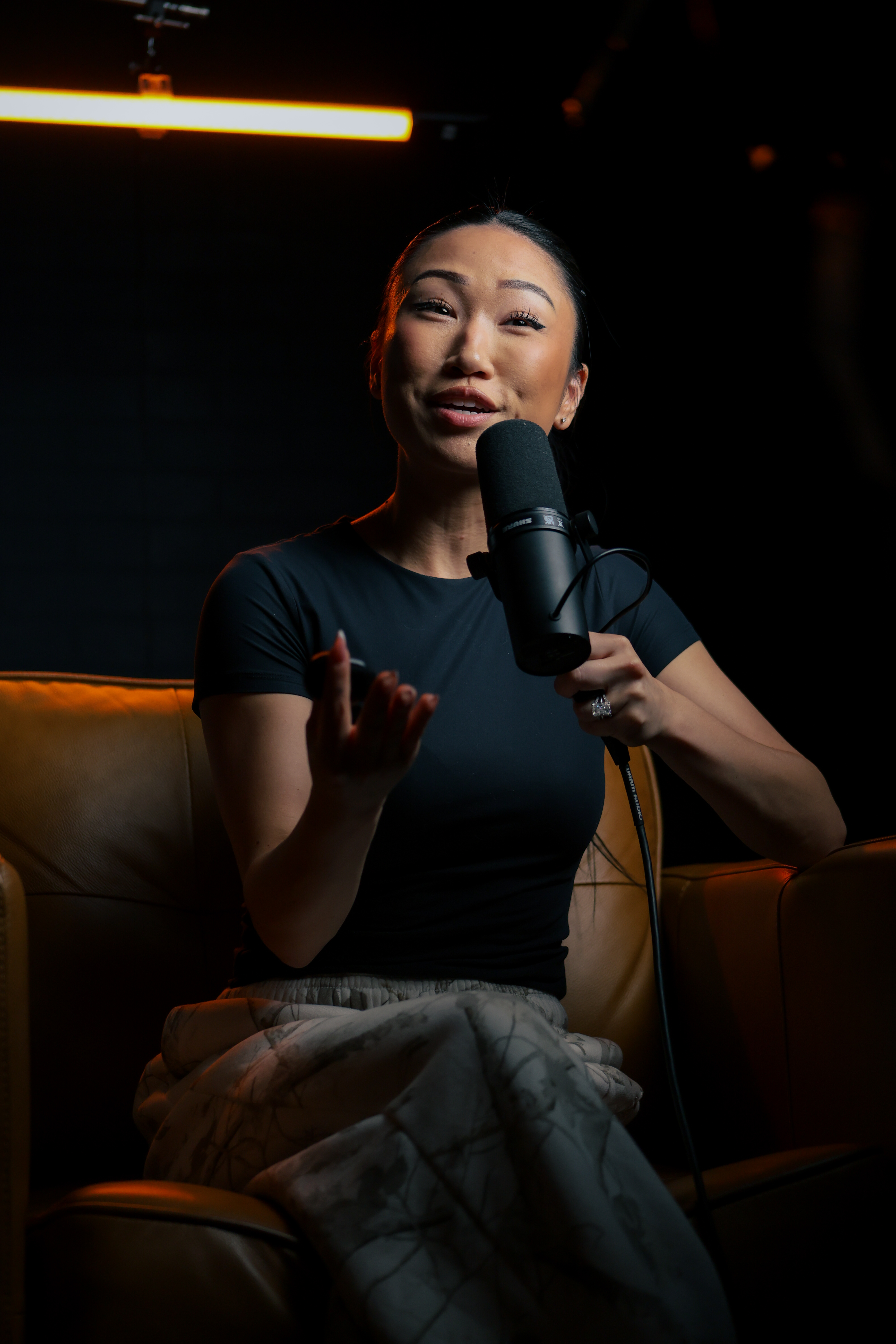 Vegas Content Studio room — hourly Studio Time bookings for podcasts, video, and brand content