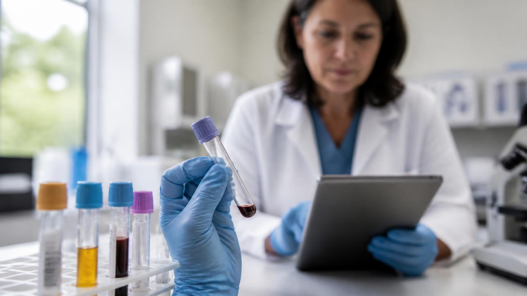 Comprehensive lab testing and metabolic workup before treatment