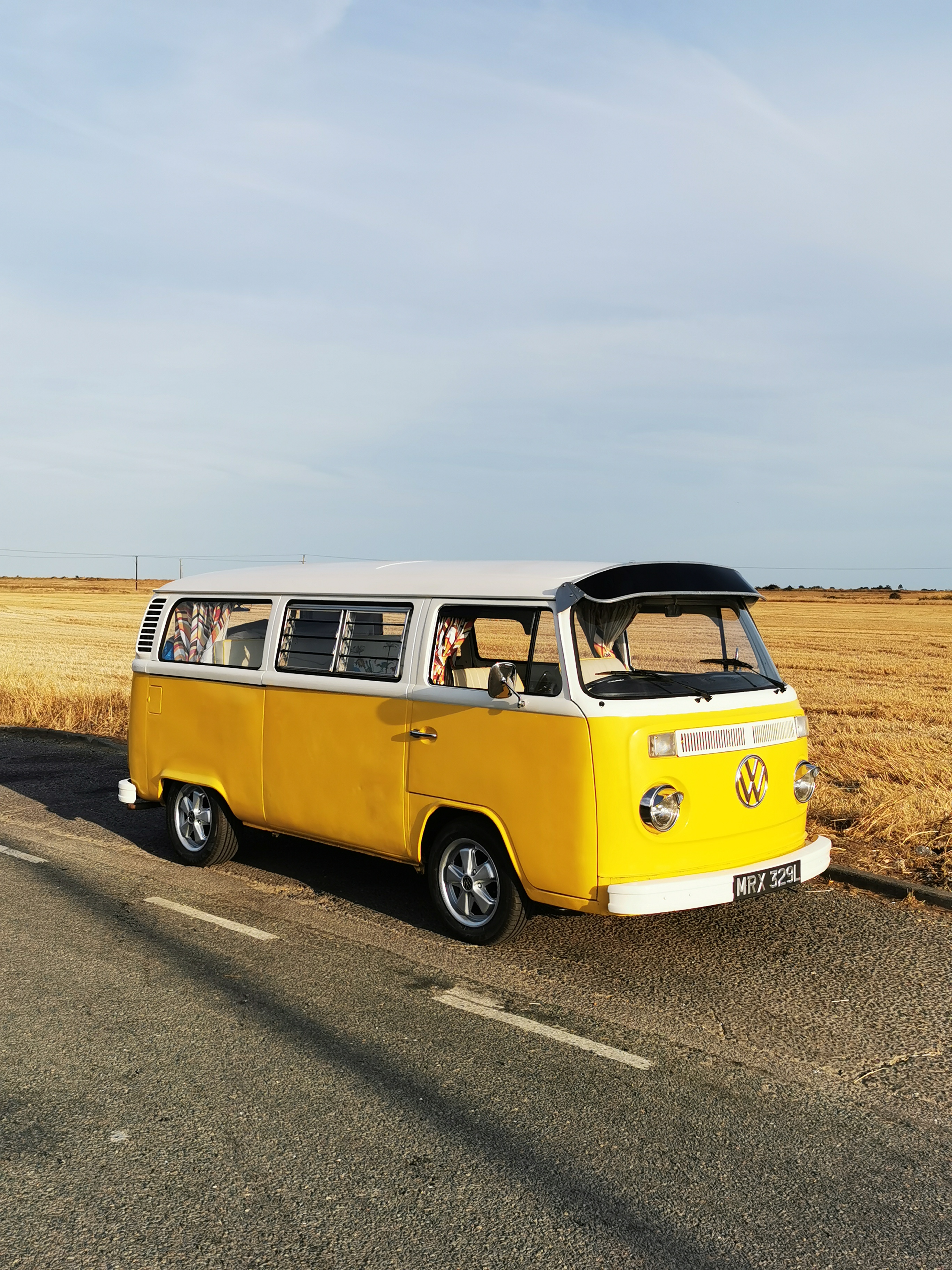 Marigold's classic VW front end and badge
